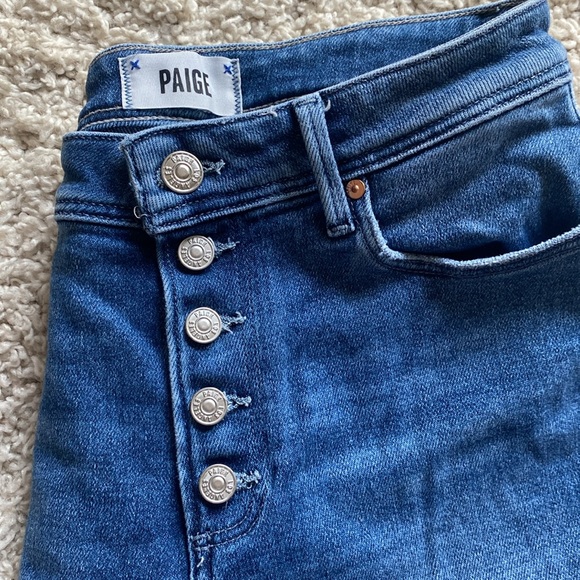 PAIGE Cindy Blue Jeans - Picture 3 of 7